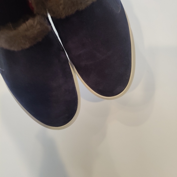 M. GEMI The Cerchio Shearling Sneakers Slip-On - Picture 6 of 8